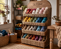 Willow Yarn Display Stand